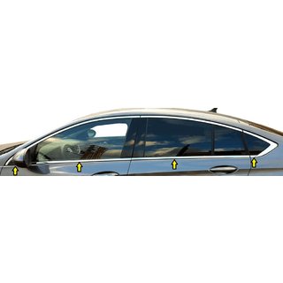 Vindueslister (8 stk., rustfrit stål) Opel Insignia 2017–2022 foto 1