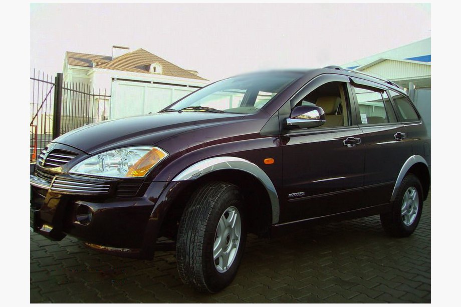 SsangYong Kyron 2005–2014 Krom skærmkantslister til hjulbuer Image