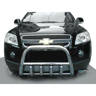 Frontbøjle QT006 (rustfrit stål) Chevrolet Captiva 2006–2019 foto 2