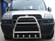 Fiat Doblo I 2001–2005 Frontbøjle QT007 (rustfrit stål) foto 1