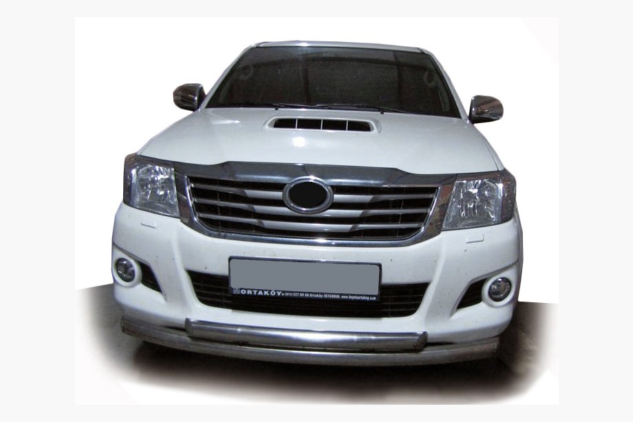 Toyota Hilux 2006–2015 Frontbeskyttelse ST014-1 (rustfrit stål) Image