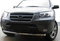 Hyundai Santa Fe 2 2006–2012 Frontbøjle ST008 (rustfrit stål) foto 1