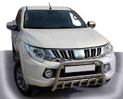 Mitsubishi L200 2015–2024 Kængurugitter WT003 (rustfrit stål) foto 1