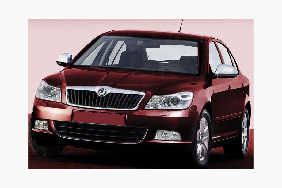 Skoda Octavia II A5 2010–2013 Krom sidespejlkapper (2 stk., rustfrit stål) Image