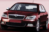 Skoda Octavia II A5 2010–2013 Krom sidespejlkapper (2 stk., rustfrit stål) foto 1