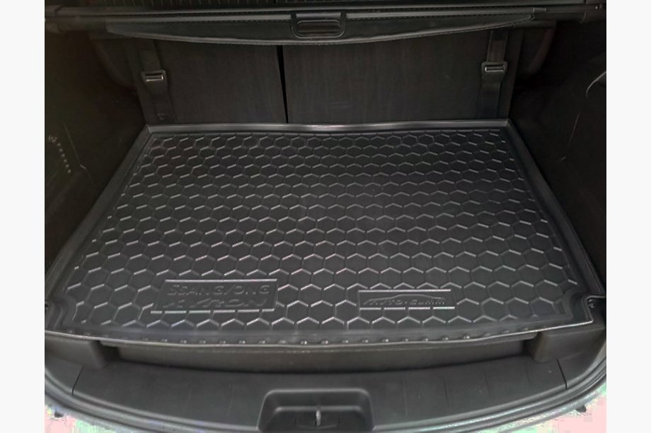 SsangYong Kyron 2005–2014 Bagagerumsbakke med organizer (Autogumm, plast) Image