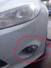 Ford Focus III 2011–2017 Kromrammer til tågelygter (2 stk., plast) foto 5