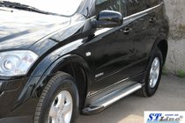 SsangYong Kyron 2005–2014 Sidestrin King (2 stk., aluminium) foto 2
