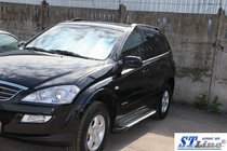 SsangYong Kyron 2005–2014 Sidestrin King (2 stk., aluminium) foto 3