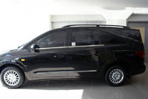 Ssang Yong Rodius Udvendige vindueslister (4 stk., rustfrit stål) foto 1