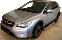 Subaru Outback 2009–2014 Fullmond sidetrin (2 stk., aluminium) foto 3