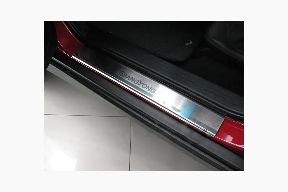 SsangYong Korando 2010–2019 Dørtrinslister Nathaniko (4 stk., rustfrit stål) Image