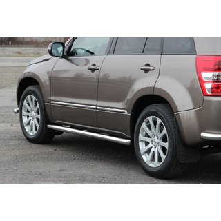Siderør BB001 (2 stk., rustfrit stål) Suzuki Grand Vitara 2005–2017 foto 1
