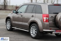 Suzuki Grand Vitara 2005–2017 Siderør BB001 (2 stk., rustfrit stål) foto 2