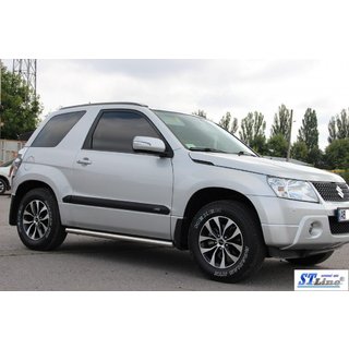 Siderør BB001 (2 stk., rustfrit stål) Suzuki Grand Vitara 2005–2017 foto 4