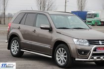 Suzuki Grand Vitara 2005–2017 Siderør BB001 (2 stk., rustfrit stål) foto 3