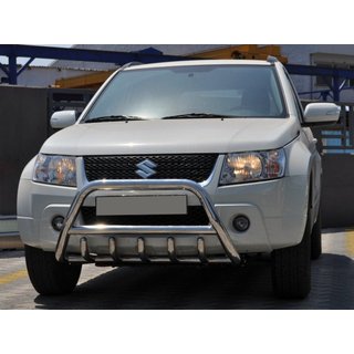 Bullbar WT003 (rustfrit stål) Suzuki Grand Vitara 2005–2017