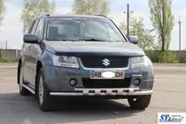 Suzuki Grand Vitara 2005–2017 Frontbøjle ST015 (rustfrit stål) foto 3