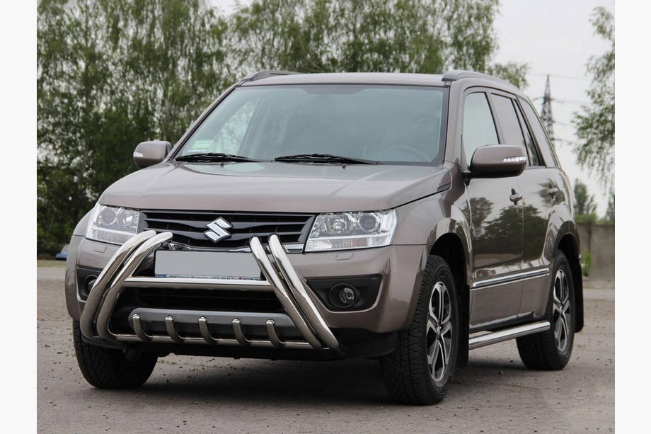 Suzuki Grand Vitara 2005–2017 Frontbøjle i polyuretan (høj) Image