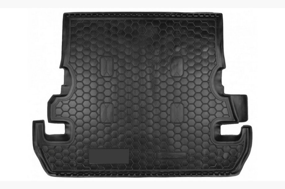 Toyota Land Cruiser 200 2007–2021 Bagagerumsmåtte (Autogumm, 7 sæder) Image