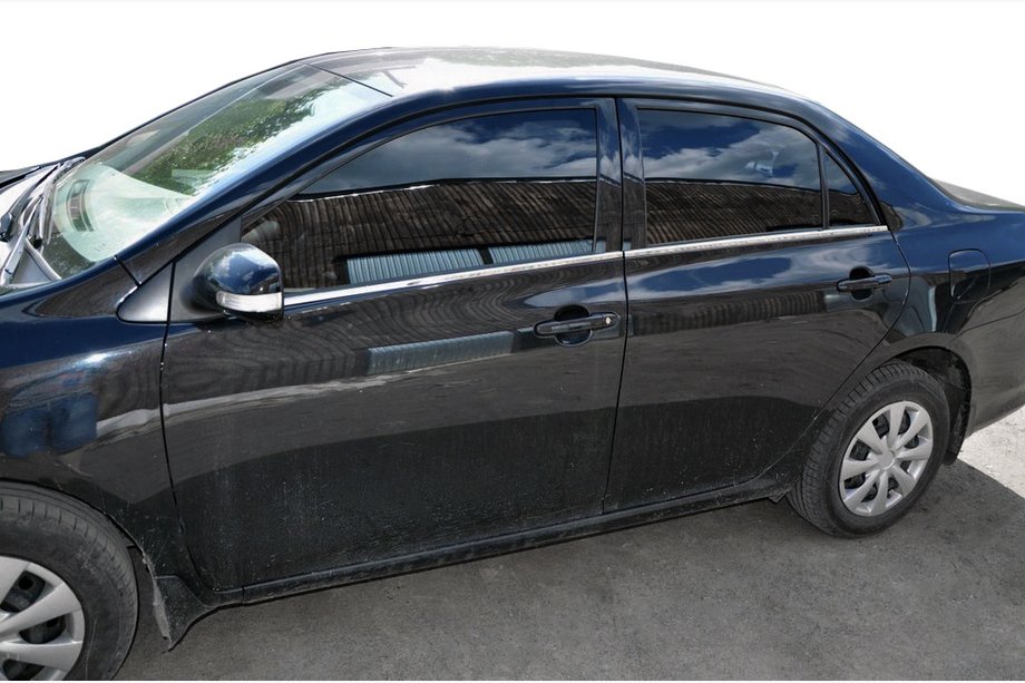 Toyota Corolla 2007–2013 Udvendige vindueslister i rustfrit stål (4 stk.) Carmos - Tyrkisk stål Image
