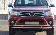 Toyota Hilux 2015– Frontbøjle ST018 (rustfrit stål) foto 6
