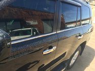 Toyota Land Cruiser 200 2007–2021 Krom dørgrebskapper 2008-2015 (4 stk., rustfrit stål) 4 stk. til knap, Carmos - tyrkisk stål foto 3