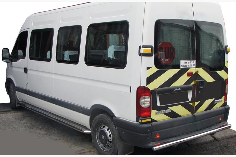 Nissan Interstar 2002–2010 Bagbøjle AK002 (rustfrit stål) Image