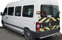 Nissan Interstar 2002–2010 Bagbøjle AK002 (rustfrit stål) foto 1