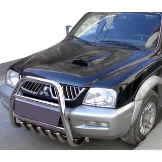 Bullbar QT007 (rustfrit stål)
