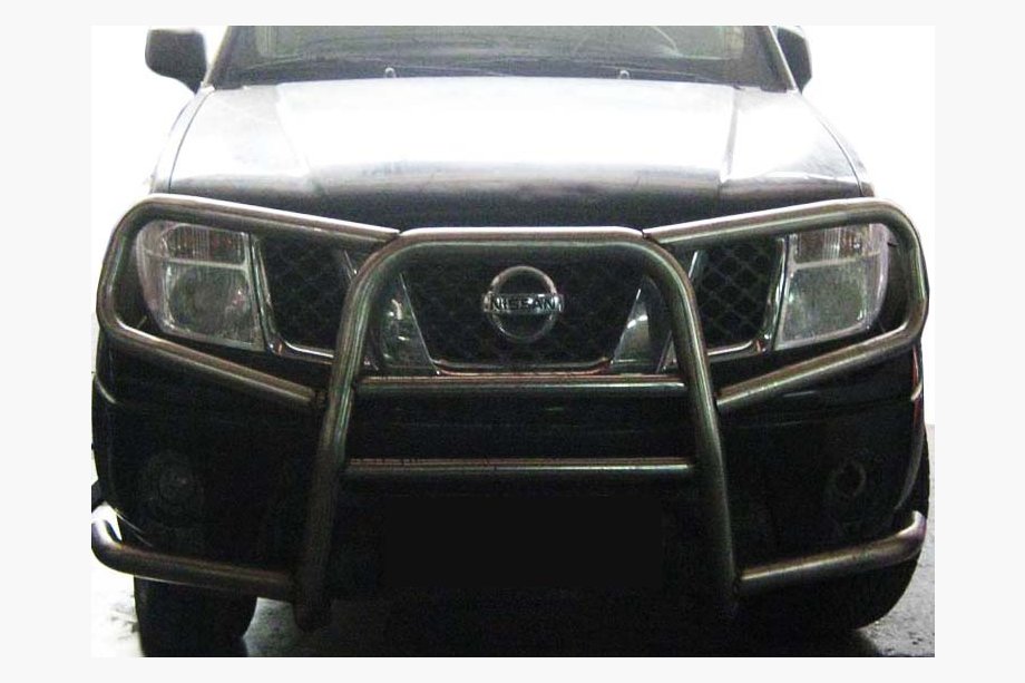 Nissan Pathfinder R51 2005–2014 WT025 dobbelt bullbar (rustfrit stål) Image