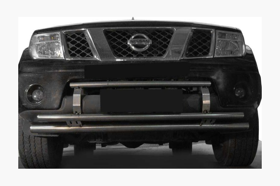 Nissan Navara 2006–2015 Frontbøjle ST0014-3 (rustfrit stål) Image
