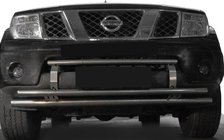 Nissan Navara 2006–2015 Frontbøjle ST0014-3 (rustfrit stål) foto 1
