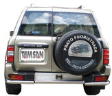 Nissan Patrol Y61 1997–2011 Bageste bøjle AK005-1 (rustfrit stål) foto 1