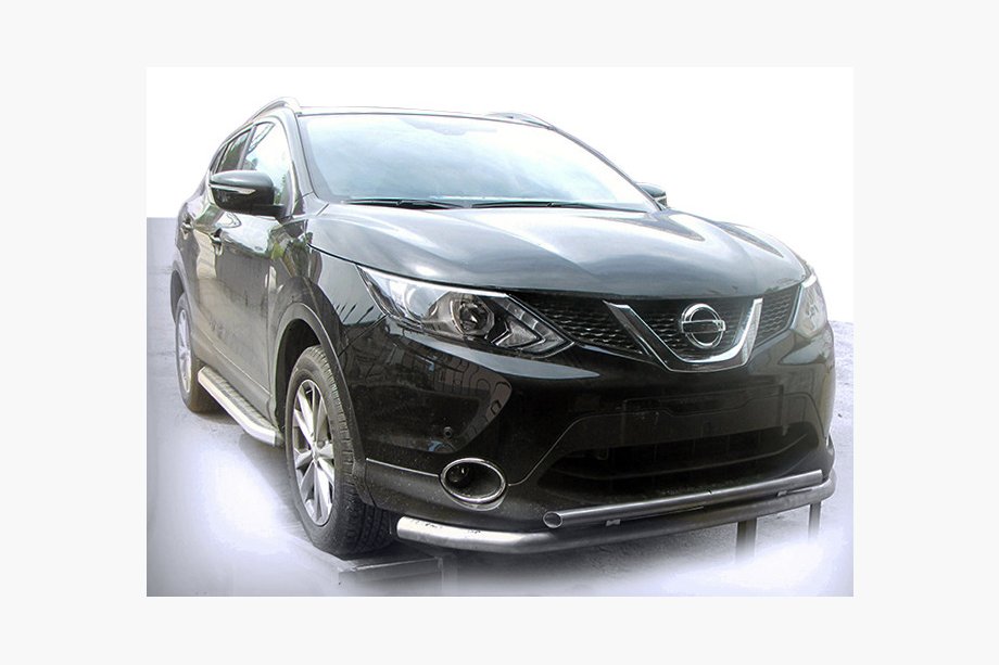 Nissan Qashqai 2014–2021 Frontbøjle ST014 (rustfrit stål) Image