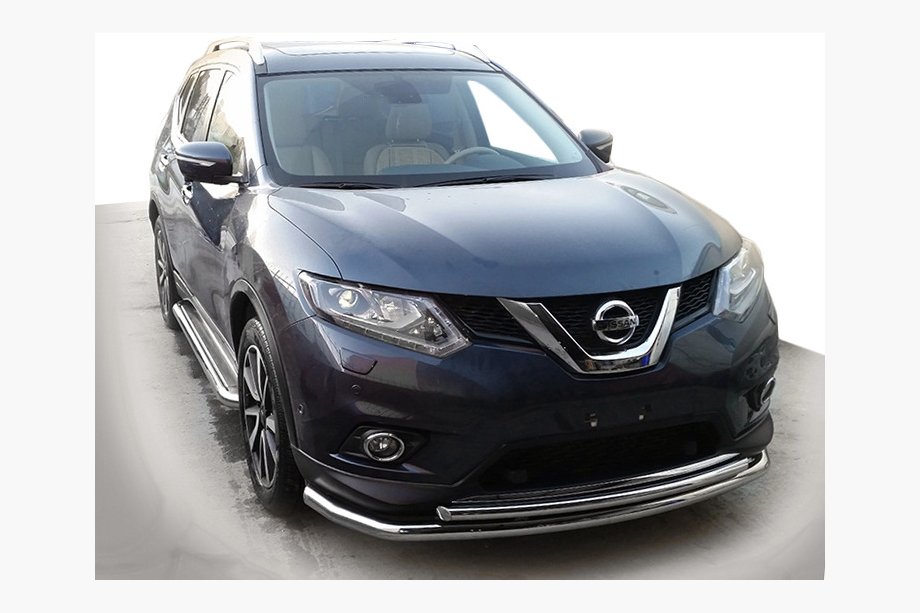 Nissan X-trail T32/Rogue 2014–2021 Frontbøjle ST014 (rustfrit stål) Image