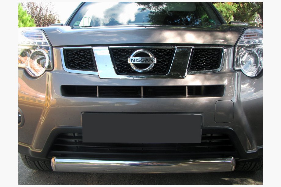 Nissan X-trail T31 2007–2014 Frontbøjle ST008-Oval (rustfrit stål) Image