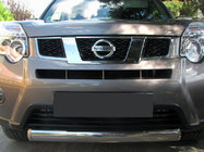 Nissan X-trail T31 2007–2014 Frontbøjle ST008-Oval (rustfrit stål) foto 1