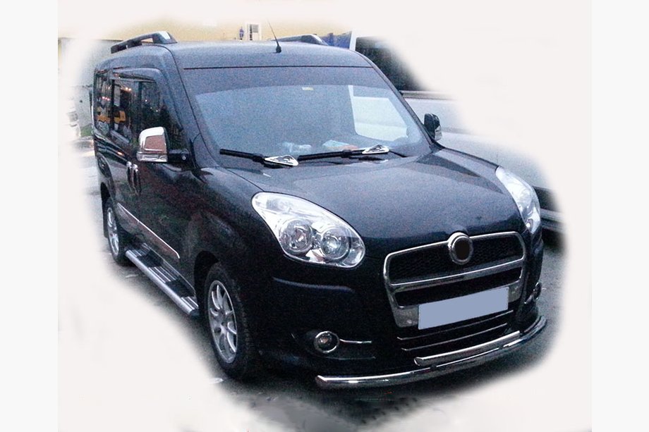Opel Combo 2012–2018 Frontbøjle ST014 (rustfrit stål) 60/42 mm Image