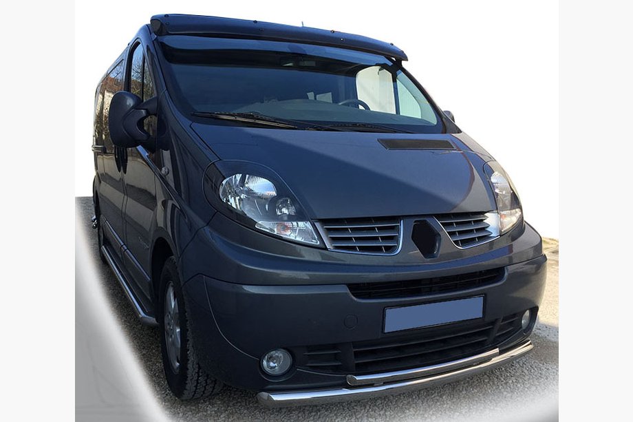 Renault Trafic 2001–2015 Frontbøjle ST014 (rustfrit stål) Image