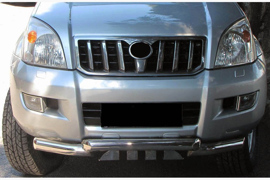 Toyota Land Cruiser Prado 120 2002–2009 Frontbøjle ST012 (rustfrit stål) Image