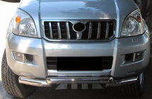 Toyota Land Cruiser Prado 120 2002–2009 Frontbøjle ST012 (rustfrit stål) foto 1