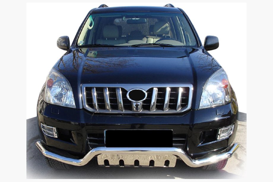 Toyota Land Cruiser Prado 120 2002–2009 Frontbøjle ST013 (rustfri stål) Image