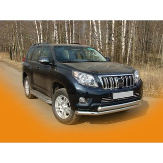 Frontbøjle ST014 (rustfrit stål) Toyota Land Cruiser Prado 150 2009–2023 foto 3