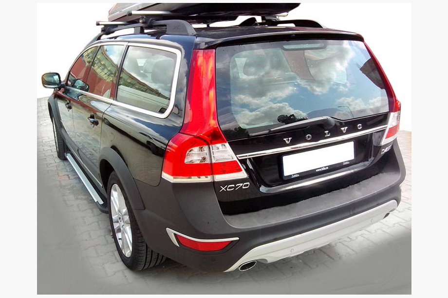Volvo XC60 2009–2017 Sidetrin Rainbow (2 stk., aluminium) Image