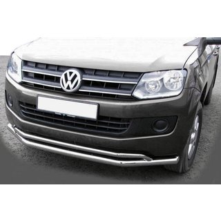 Frontbeskyttelse ST017 (rustfrit stål) Volkswagen Amarok 2010–2022 foto 1