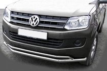 Volkswagen Amarok 2010–2022 Frontbeskyttelse ST017 (rustfrit stål) 70 x 48 mm foto 1