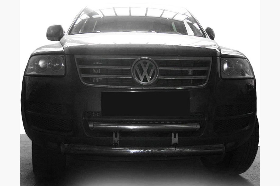 Volkswagen Touareg 2002–2010 Frontbøjle (bullbar) ST013 (rustfrit stål) Image