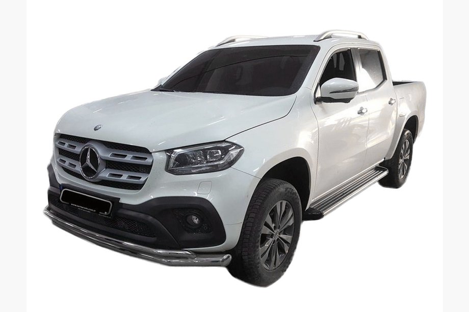 Mercedes X class 2017–2020 Forreste beskyttelsesbøjle ST017 (rustfrit stål, 60 mm) Image