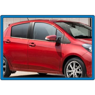 Vindueslister (4 stk., rustfrit stål) Toyota Yaris 2010–2020 foto 3